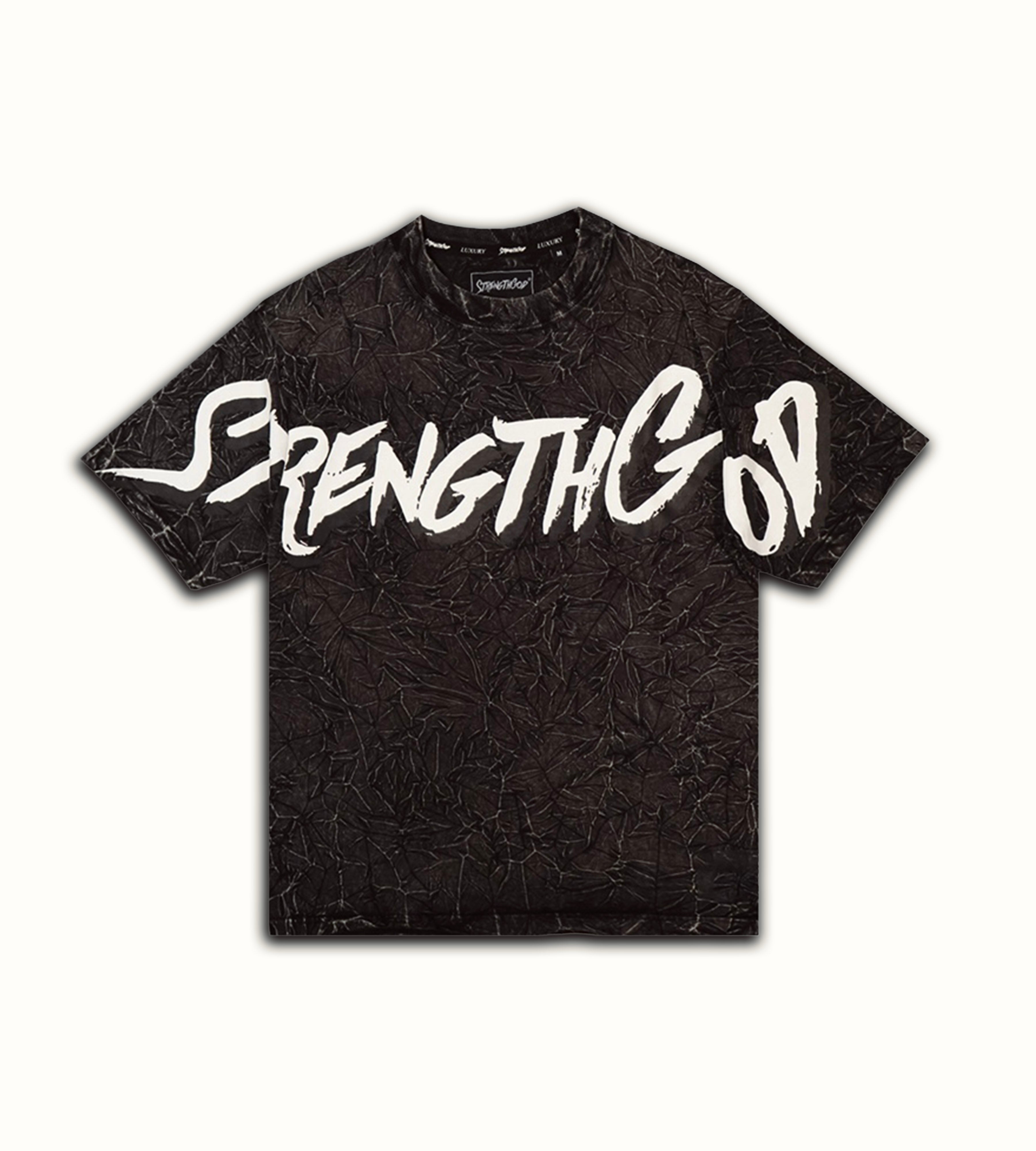 Big Logo Washed Hybrid Top