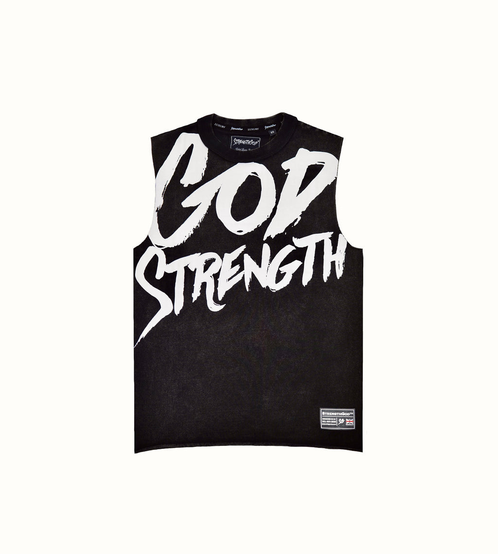 Big Logo Washed Heavy Tank