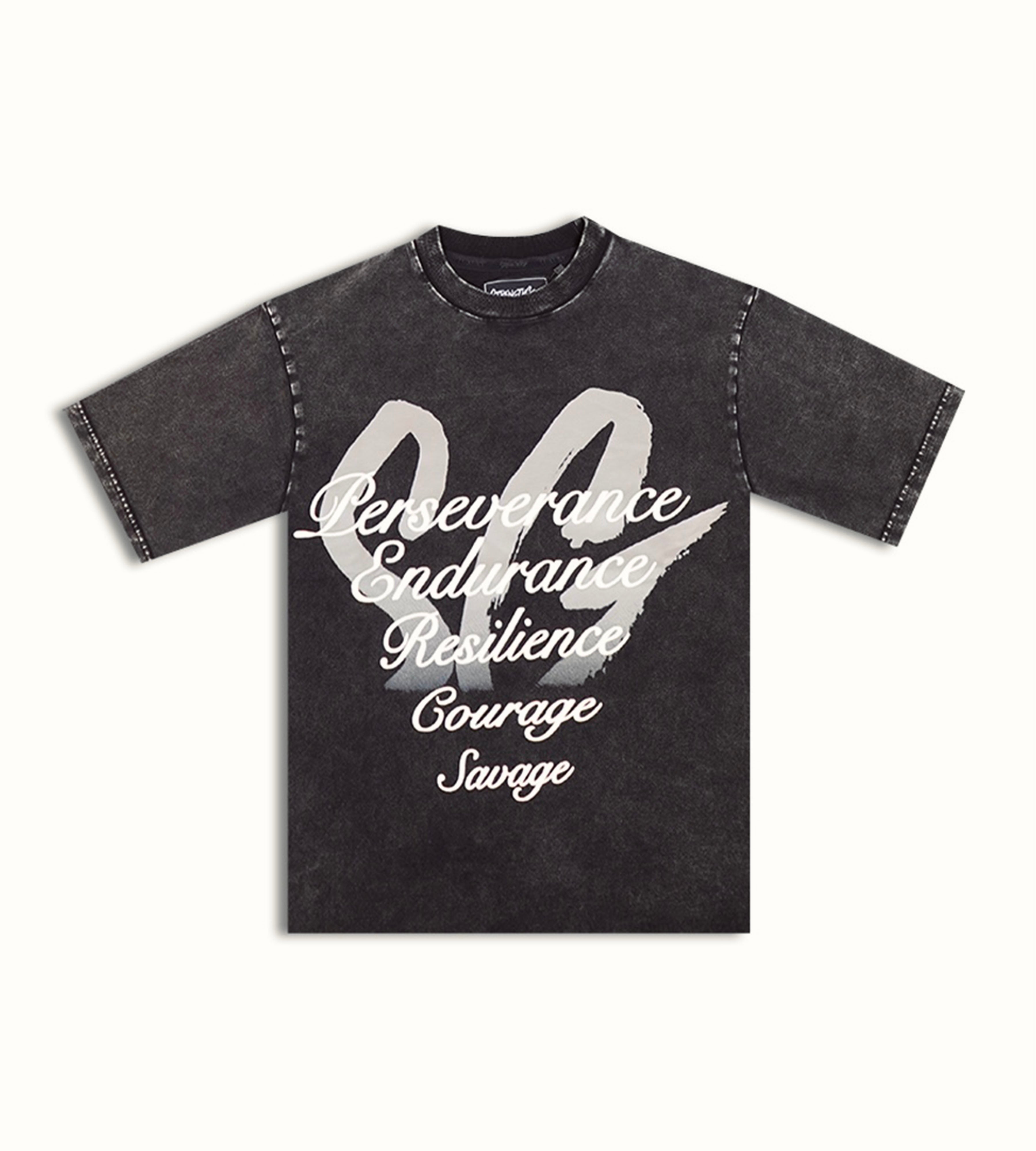 Signature Faded Hybrid Top